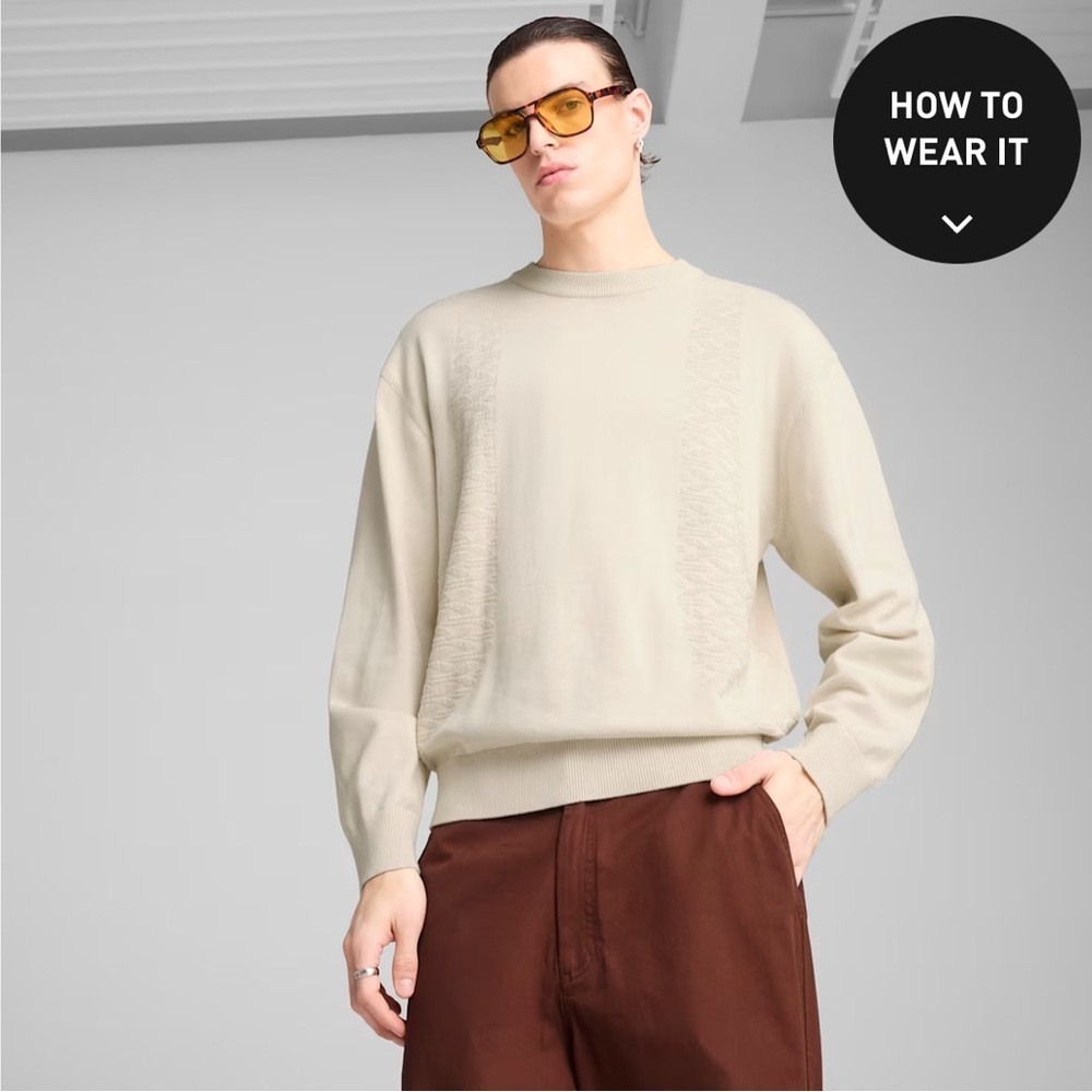 Puma select palias artisan crewneck sweater XL